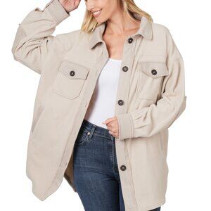 #322 FLEECE SHACKET